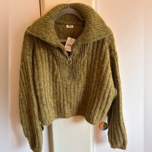 Luxe Crop Pullover Sweater